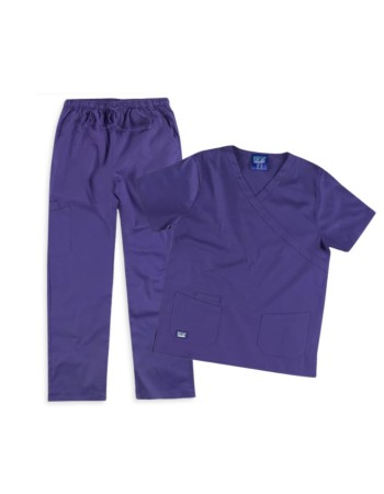 Conjunto elastic violeta
