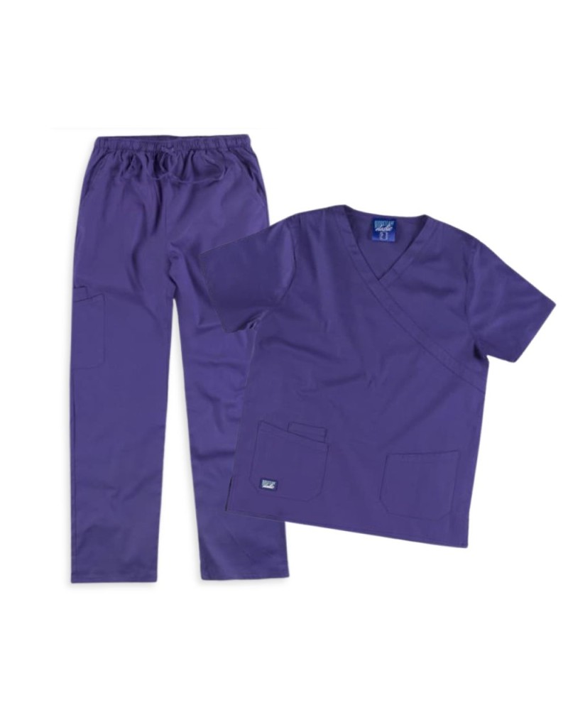 Conjunto elastic violeta