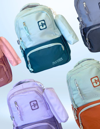 Mochila 26 imp con cartuchera