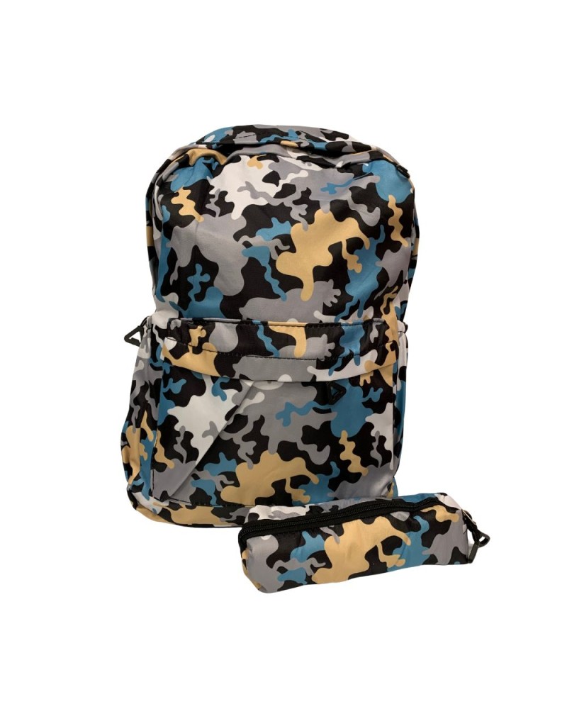 Mochila camuflada