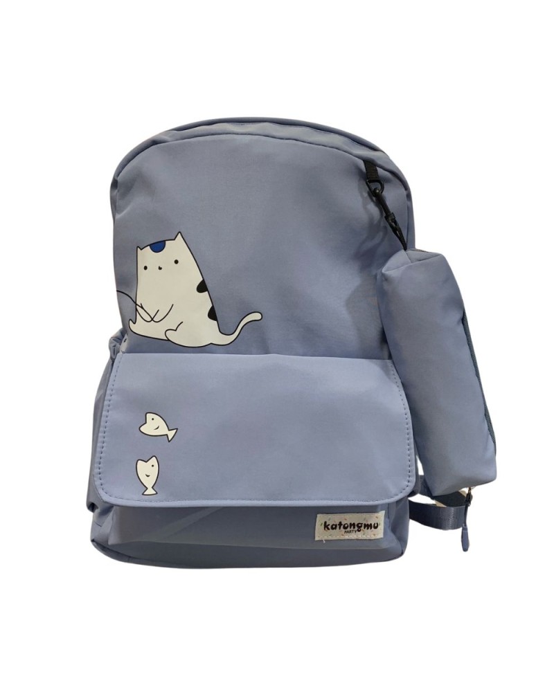 Mochila con diseño de gatos