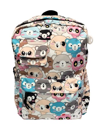 Mochila caras osos