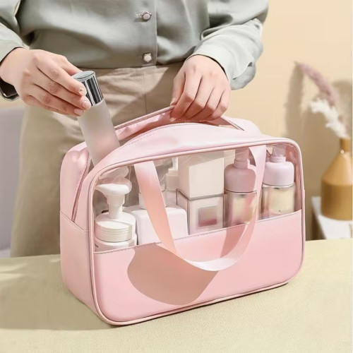 Neceser Organizador Transparente en set x 3
