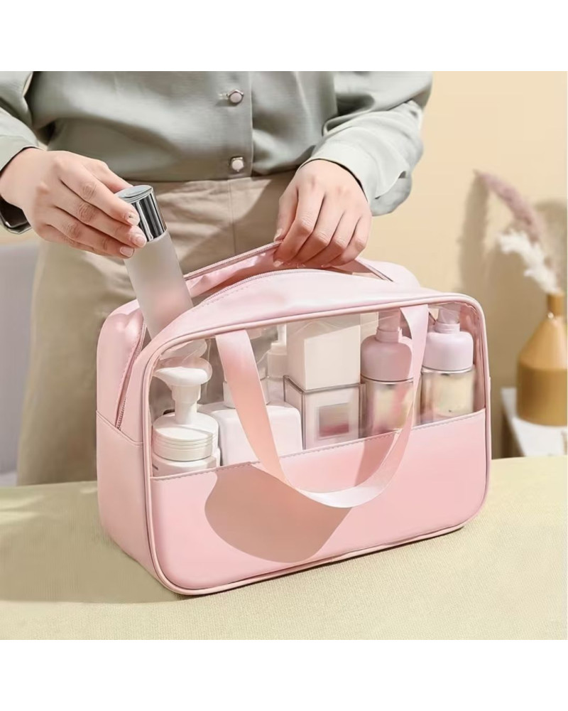 Neceser Organizador Transparente en set x 3