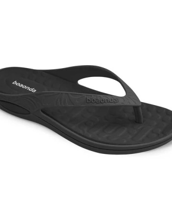 Chinela Lilly Dama Negro Boaonda