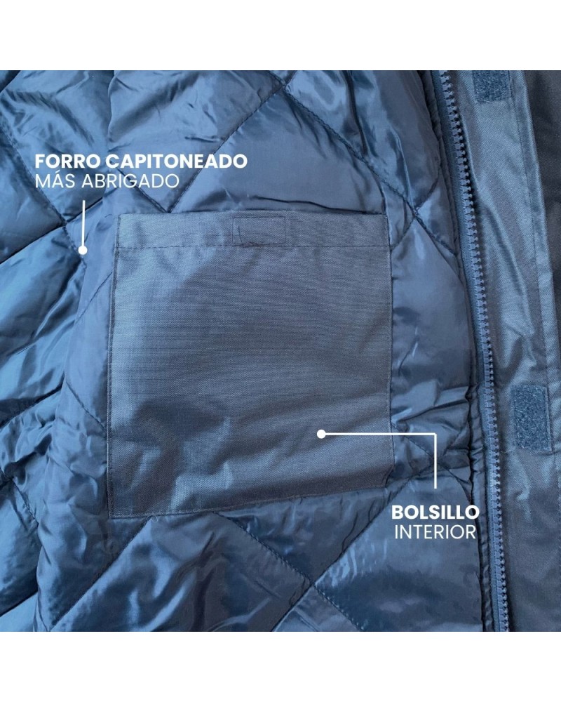 Parka Torino Azul